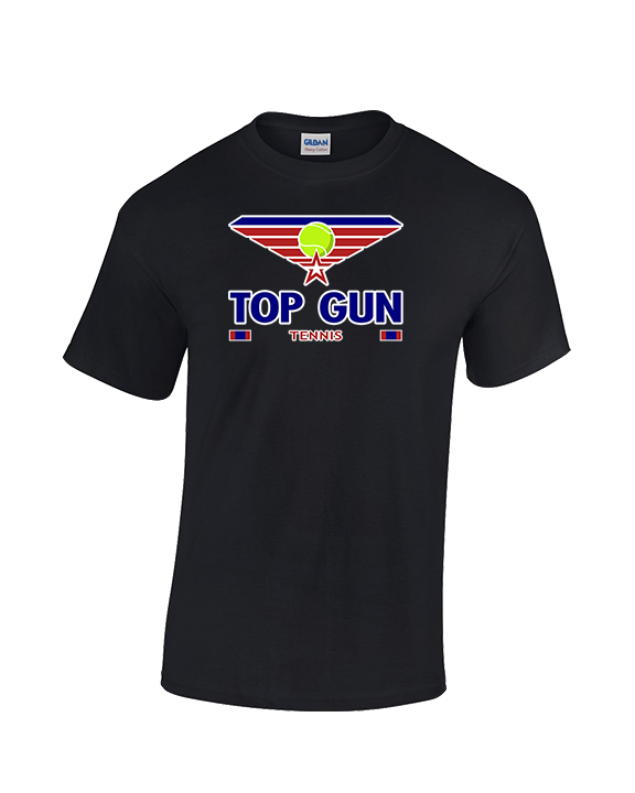 Top Gun Tennis Stacked - Cotton T-Shirt