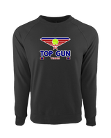 Top Gun Tennis Stacked - Crewneck Sweatshirt