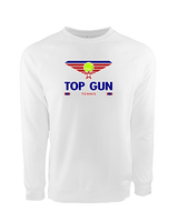 Top Gun Tennis Stacked - Crewneck Sweatshirt