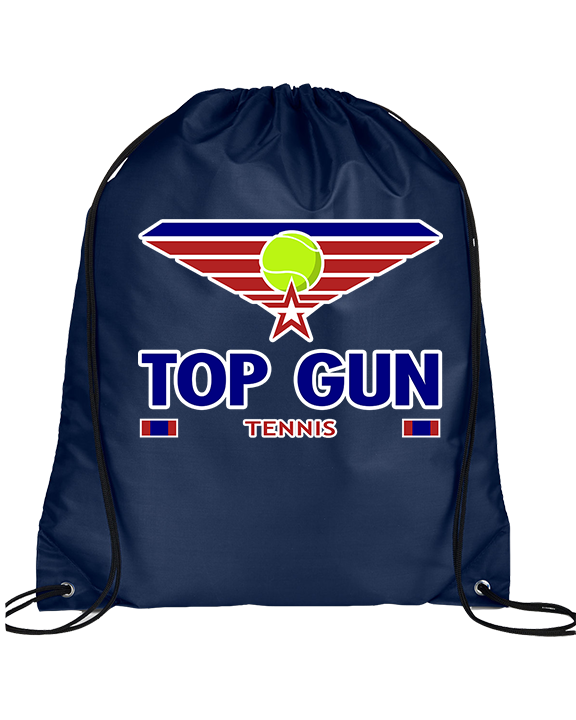 Top Gun Tennis Stacked - Drawstring Bag