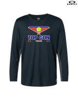 Top Gun Tennis Stacked - Mens Oakley Longsleeve