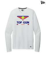 Top Gun Tennis Stacked - New Era Performance Long Sleeve