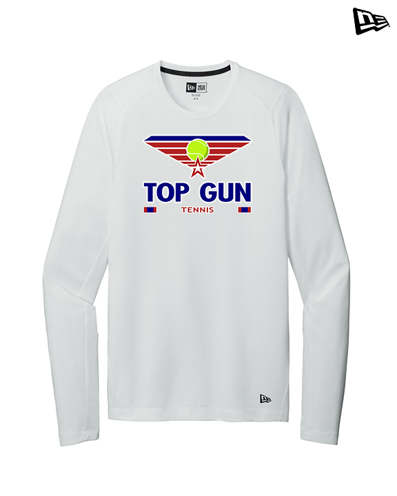 Top Gun Tennis Stacked - New Era Performance Long Sleeve
