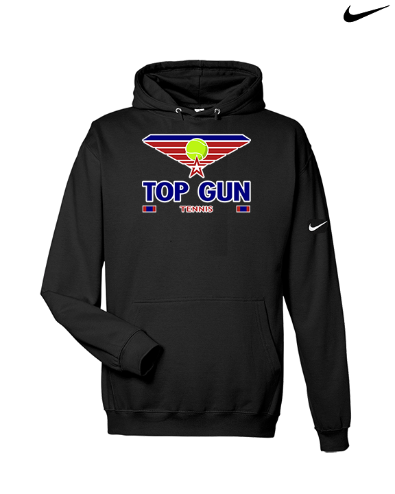 Top Gun Tennis Stacked - Nike Club Fleece Hoodie