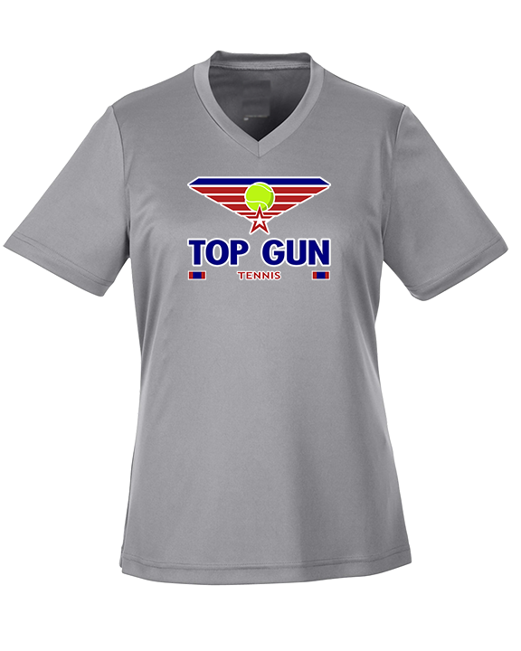 Top Gun Tennis Stacked - Womens Performance Shirt