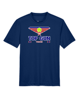Top Gun Tennis Stacked - Youth Performance Shirt