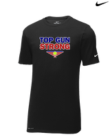 Top Gun Tennis Strong - Mens Nike Cotton Poly Tee