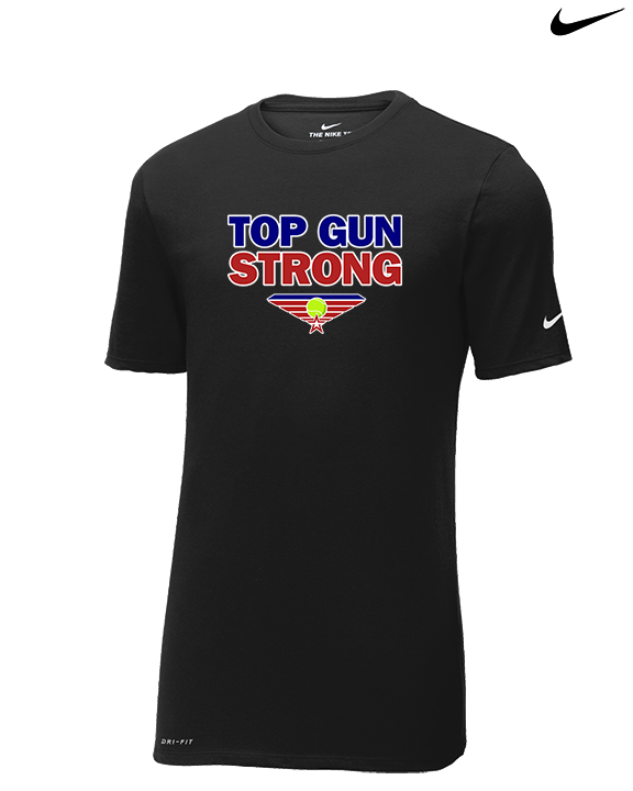 Top Gun Tennis Strong - Mens Nike Cotton Poly Tee