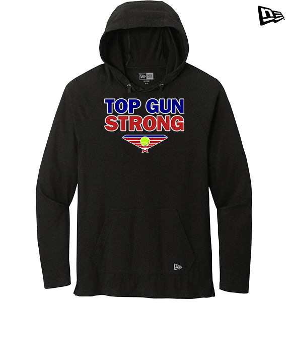 Top Gun Tennis Strong - New Era Tri-Blend Hoodie