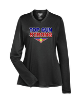 Top Gun Tennis Strong - Womens Performance Longsleeve
