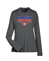 Top Gun Tennis Strong - Womens Performance Longsleeve
