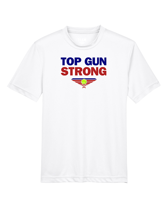 Top Gun Tennis Strong - Youth Performance Shirt