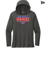 Top Gun Tennis Talk To Me Goose - New Era Tri-Blend Hoodie