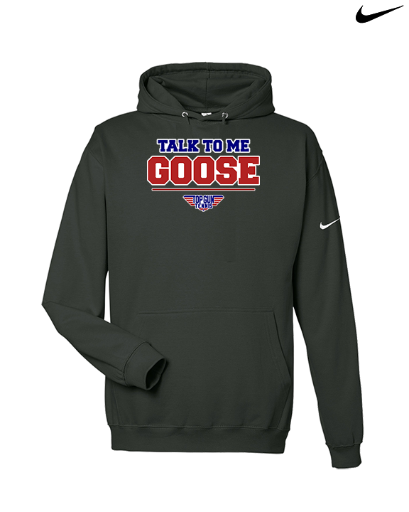 Top Gun Tennis Talk To Me Goose - Nike Club Fleece Hoodie