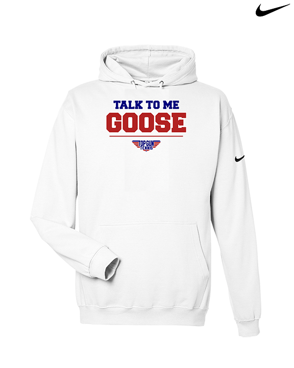 Top Gun Tennis Talk To Me Goose - Nike Club Fleece Hoodie