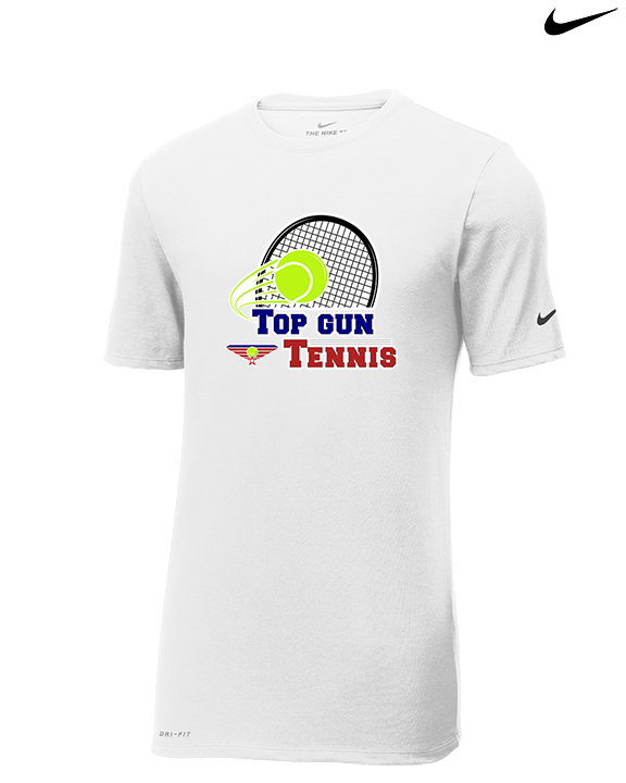 Top Gun Tennis Zoom - Mens Nike Cotton Poly Tee