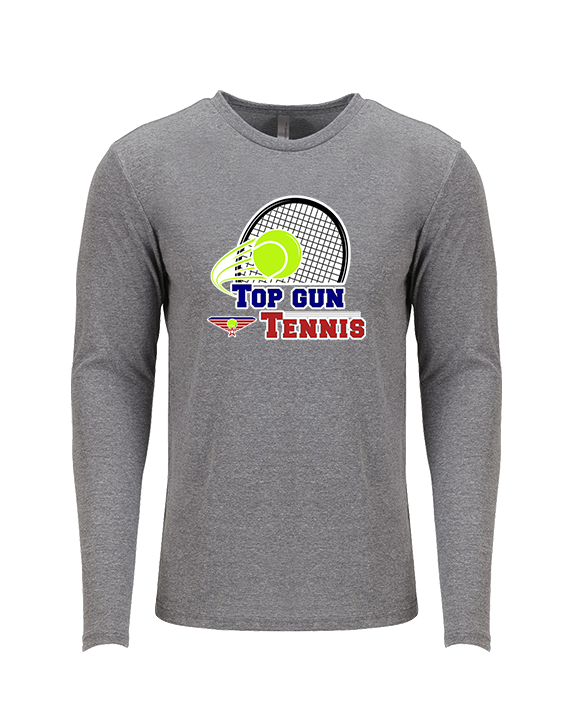 Top Gun Tennis Zoom - Tri-Blend Long Sleeve