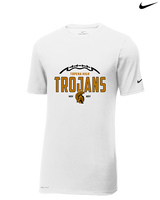 Topeka HS Football Additional Logo 01 - Mens Nike Cotton Poly Tee