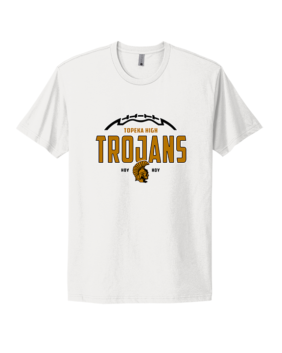 Topeka HS Football Additional Logo 01 - Mens Select Cotton T-Shirt