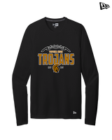 Topeka HS Football Additional Logo 01 - New Era Performance Long Sleeve