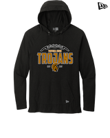 Topeka HS Football Additional Logo 01 - New Era Tri-Blend Hoodie