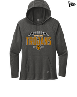 Topeka HS Football Additional Logo 01 - New Era Tri-Blend Hoodie