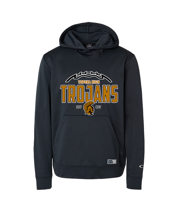 Topeka HS Football Additional Logo 01 - Oakley Performance Hoodie
