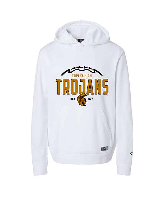 Topeka HS Football Additional Logo 01 - Oakley Performance Hoodie
