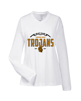 Topeka HS Football Additional Logo 01 - Womens Performance Longsleeve