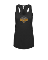 Topeka HS Football Additional Logo 01 - Womens Tank Top