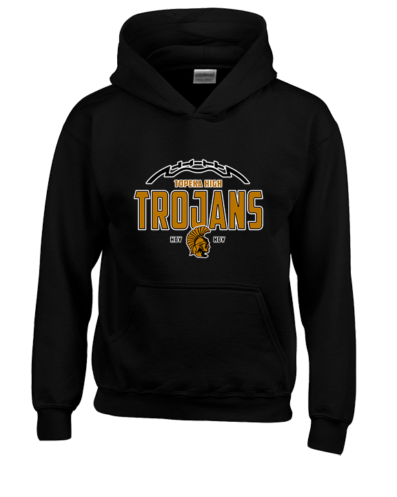 Topeka HS Football Additional Logo 01 - Youth Hoodie