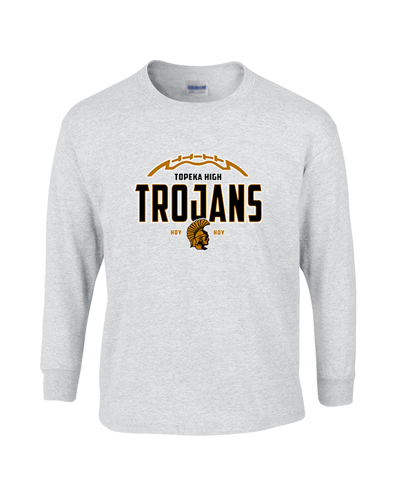 Topeka HS Football Additional Logo 02 - Cotton Longsleeve