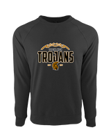 Topeka HS Football Additional Logo 02 - Crewneck Sweatshirt