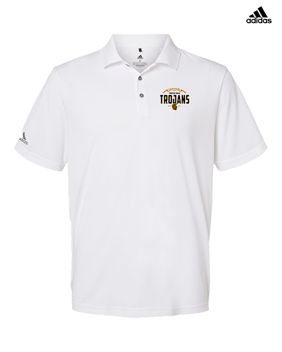 Topeka HS Football Additional Logo 02 - Mens Adidas Polo