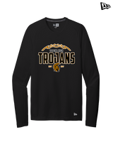 Topeka HS Football Additional Logo 02 - New Era Performance Long Sleeve