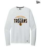 Topeka HS Football Additional Logo 02 - New Era Performance Long Sleeve