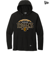 Topeka HS Football Additional Logo 02 - New Era Tri-Blend Hoodie