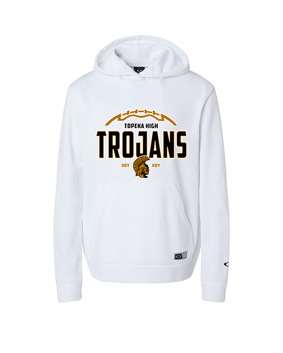 Topeka HS Football Additional Logo 02 - Oakley Performance Hoodie