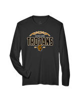 Topeka HS Football Additional Logo 02 - Performance Longsleeve