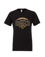 Topeka HS Football Additional Logo 02 - Tri-Blend Shirt