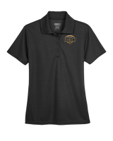 Topeka HS Football Additional Logo 02 - Womens Polo