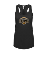 Topeka HS Football Additional Logo 02 - Womens Tank Top