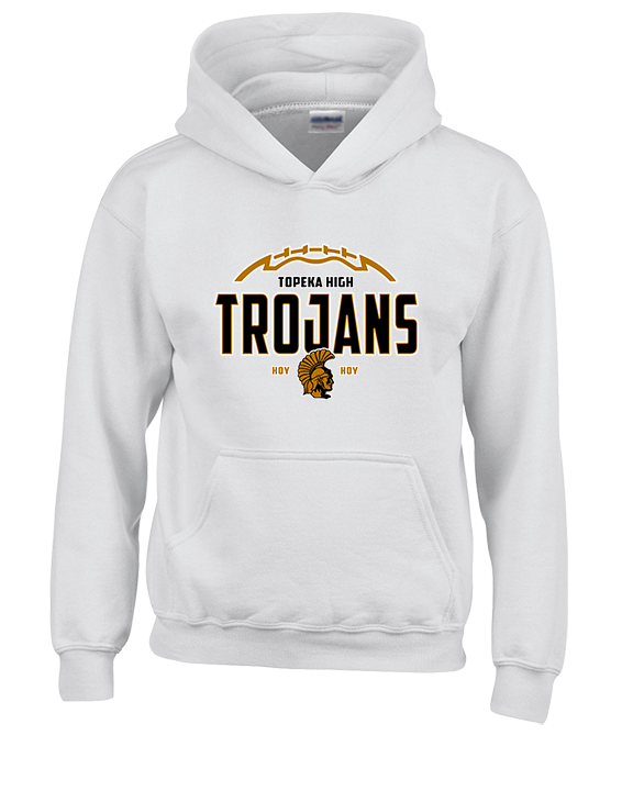 Topeka HS Football Additional Logo 02 - Youth Hoodie