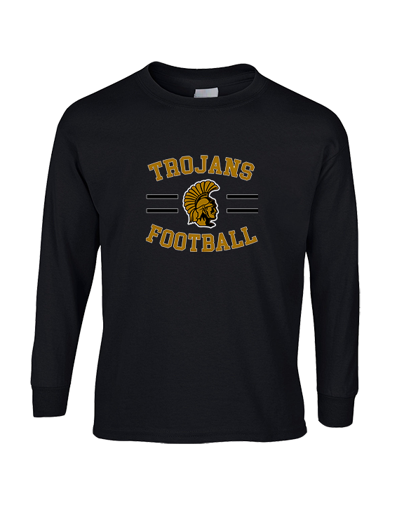 Topeka HS Football Curve - Cotton Longsleeve