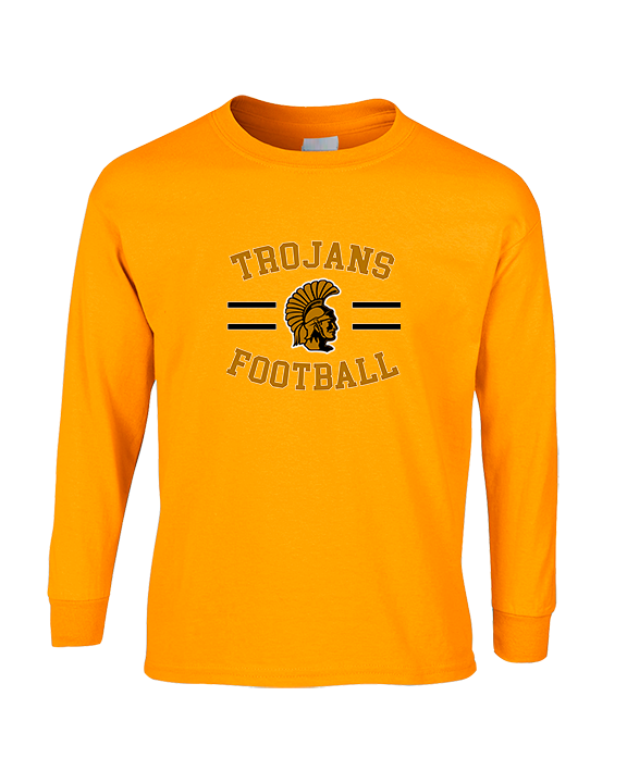 Topeka HS Football Curve - Cotton Longsleeve