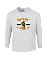 Topeka HS Football Curve - Cotton Longsleeve