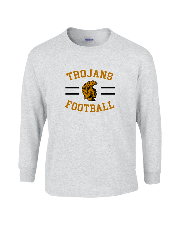 Topeka HS Football Curve - Cotton Longsleeve
