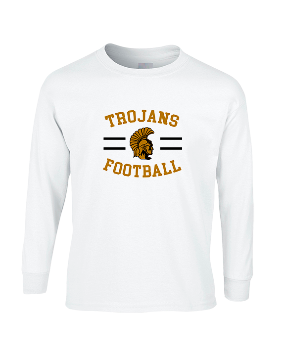 Topeka HS Football Curve - Cotton Longsleeve