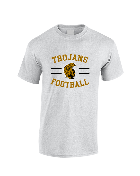 Topeka HS Football Curve - Cotton T-Shirt