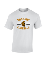 Topeka HS Football Curve - Cotton T-Shirt